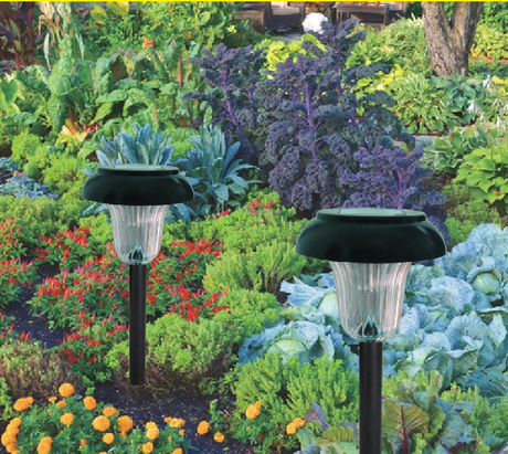 太陽能充電LED庭園燈