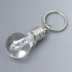 灯泡型白光LED钥匙圈
