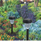 小型太陽能充電LED庭園燈